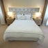 Silverstone Off-White Boucle Bed